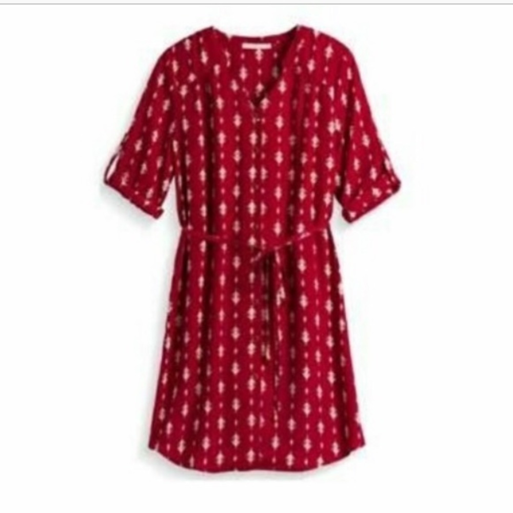 41 Hawthorn - Red Cristen Shirt Dress